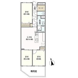間取図画像 3LDK
