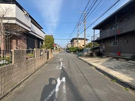 北側道路