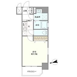 レオンコンフォート難波ミラージュの間取図画像