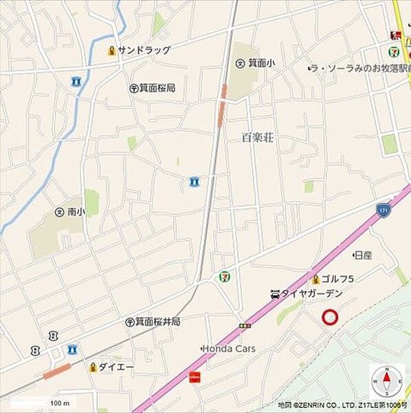 地図を拡大表示