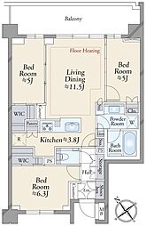 間取図画像 3LDK