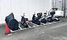 駐車場：バイク置場