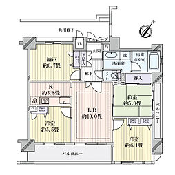 間取図画像 3SLDK
