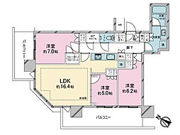 間取図画像 3LDK