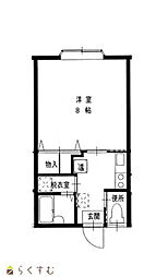 エクセレンス10 1Kの間取図画像
