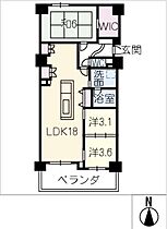 サンハウス小幡緑地東　7Ｅ  ｜ 愛知県尾張旭市桜ケ丘町2丁目（賃貸マンション3LDK・7階・70.70㎡） その2