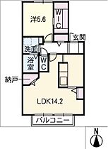 ＳＥＮＪＵI  ｜ 愛知県長久手市富士浦（賃貸アパート1LDK・2階・50.01㎡） その2