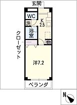 アドフレックス杁ヶ池  ｜ 愛知県長久手市根の神（賃貸マンション1K・3階・24.90㎡） その2