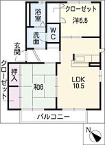 グリーンヒルズ参番館  ｜ 愛知県愛知郡東郷町清水4丁目（賃貸アパート2LDK・2階・50.06㎡） その2