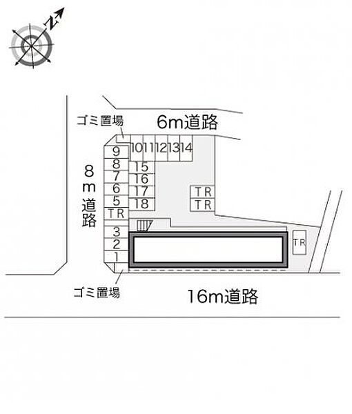 レオパレスライム 108｜愛知県豊明市栄町姥子(賃貸アパート1K・1階・20.28㎡)の写真 その9