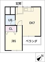 日の出マンション  ｜ 愛知県名古屋市緑区諸の木3丁目（賃貸マンション1DK・1階・30.00㎡） その2