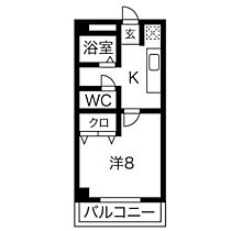 エクセル二村台 4B ｜ 愛知県豊明市沓掛町田楽ケ窪1-100（賃貸マンション1K・4階・25.00㎡） その2