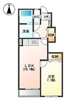 フォレスト　ハウス　ピクシー  ｜ 愛知県豊明市間米町間米（賃貸アパート1LDK・1階・45.09㎡） その2