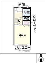 シェルウィン  ｜ 愛知県豊田市貝津町箕輪（賃貸アパート1K・1階・22.52㎡） その2