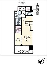 仮）豊田市西町マンション  ｜ 愛知県豊田市西町1丁目（賃貸マンション1LDK・4階・41.36㎡） その2