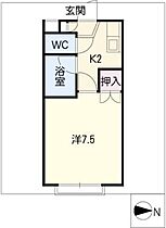 アムラックスI  ｜ 愛知県豊田市貝津町郷地（賃貸アパート1K・2階・25.92㎡） その2