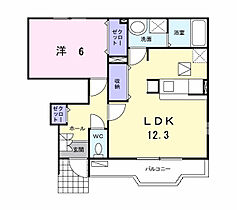 メゾン瑞穂I 103 ｜ 愛知県豊田市瑞穂町1丁目44番地（賃貸アパート1LDK・1階・45.99㎡） その2