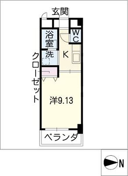 Ｙ・Ｓビル ｜愛知県豊田市御幸本町1丁目(賃貸マンション1K・4階・30.19㎡)の写真 その2