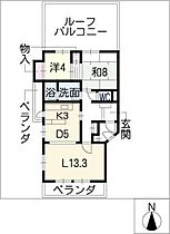 アメニティハウス樹木  ｜ 愛知県豊田市樹木町5丁目（賃貸マンション2LDK・4階・84.49㎡） その2