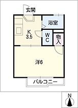 Ｊｕｎｏｈｅｉｍ  ｜ 愛知県豊田市前山町5丁目（賃貸アパート1K・2階・20.24㎡） その2