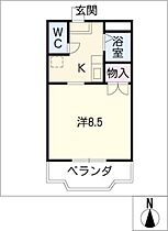 錦町ハイツI  ｜ 愛知県豊田市錦町2丁目（賃貸マンション1K・2階・24.00㎡） その2