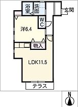 アーバンソフィア  ｜ 愛知県豊田市上郷町4丁目（賃貸アパート1LDK・1階・42.40㎡） その2