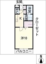 イーストヒルズ  ｜ 愛知県刈谷市東境町住吉（賃貸アパート1K・2階・33.12㎡） その2