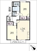 グランドメゾン依佐美Ａ棟  ｜ 愛知県刈谷市野田町一本木（賃貸アパート2LDK・2階・57.80㎡） その2