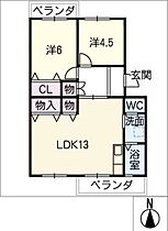 リトルアイランド  ｜ 愛知県刈谷市恩田町4丁目（賃貸マンション2LDK・2階・56.85㎡） その2