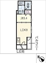 ジュエル刈谷広小路  ｜ 愛知県刈谷市広小路2丁目（賃貸アパート1LDK・2階・28.00㎡） その2