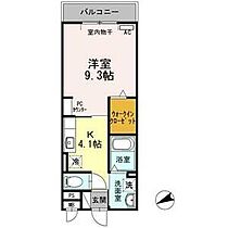 エスタリオ 刈谷 303 ｜ 愛知県刈谷市桜町1丁目30（賃貸アパート1K・3階・32.34㎡） その2