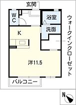 シャーメゾン三河安城  ｜ 愛知県安城市三河安城東町1丁目（賃貸アパート1R・1階・32.80㎡） その2