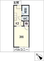 ロードリッチ  ｜ 愛知県安城市昭和町（賃貸マンション1K・2階・19.87㎡） その2