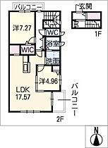 ＪＬ  ｜ 愛知県安城市城南町2丁目（賃貸アパート2LDK・2階・82.22㎡） その2