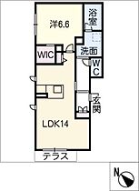 クオレールＴ＆Ｙ  ｜ 愛知県西尾市尾花町（賃貸アパート1LDK・1階・50.23㎡） その2