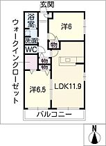 カサベルデ  ｜ 愛知県碧南市源氏神明町（賃貸マンション2LDK・2階・58.49㎡） その2