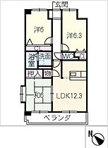 Ｂｅ－Ｃｏｍｍｏｎ  ｜ 愛知県岡崎市北本郷町字野添（賃貸マンション3LDK・2階・66.85㎡） その2