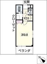 籠田レジデンス  ｜ 愛知県岡崎市籠田町（賃貸マンション1K・1階・27.20㎡） その2