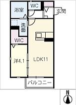 BASE FIELD EGUCHI  ｜ 愛知県岡崎市江口1丁目（賃貸アパート1LDK・1階・37.07㎡） その2