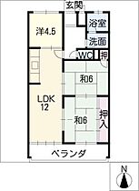 Ｍ’Ｓ　ＦＬＡＴＳ  ｜ 愛知県額田郡幸田町大字芦谷字南屋敷（賃貸マンション3LDK・3階・63.76㎡） その2