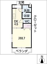 エスポワール  ｜ 愛知県豊川市本野町北浦（賃貸マンション1DK・3階・30.71㎡） その2