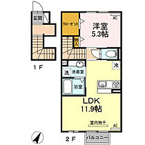 SECOND ライム 202 ｜ 愛知県豊川市豊川仲町169（賃貸アパート1LDK・2階・47.37㎡） その15