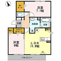 エスペランサ　B棟 201 ｜ 愛知県豊川市一宮町泉82（賃貸アパート2LDK・2階・60.89㎡） その2