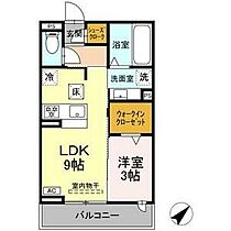 Serenity N 102 ｜ 愛知県豊川市大橋町4丁目15番（賃貸アパート1LDK・1階・33.40㎡） その6