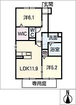 ウィズ  ｜ 愛知県丹羽郡扶桑町大字柏森字寺裏（賃貸アパート2LDK・1階・58.19㎡） その2