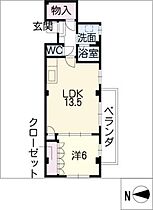 グレース　シャトー  ｜ 愛知県犬山市上坂町2丁目（賃貸マンション1LDK・2階・47.74㎡） その2