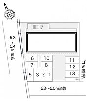 レオパレスＳ＆Ｔ 207 ｜ 愛知県稲沢市国府宮1丁目10-2（賃貸アパート1K・2階・19.87㎡） その8