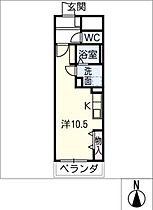 プランドールヤマト  ｜ 愛知県あま市甚目寺松山（賃貸マンション1R・4階・32.00㎡） その2