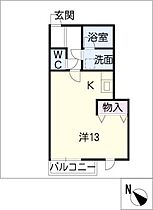 ＧＩＳＥＬＥ  ｜ 愛知県愛西市町方町南堤外（賃貸アパート1R・1階・33.12㎡） その2