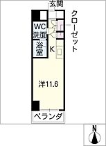 ＳＫ’ＢＵＩＬＤＩＮＧ－8  ｜ 愛知県愛西市日置町山の池（賃貸マンション1R・2階・26.68㎡） その2